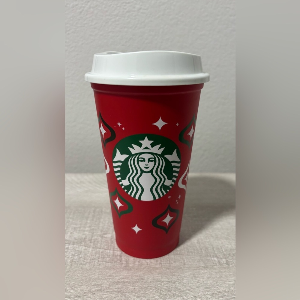 Starbucks 2022 Red Cup Christmas Holiday 25 Years Anniversary 16oz
